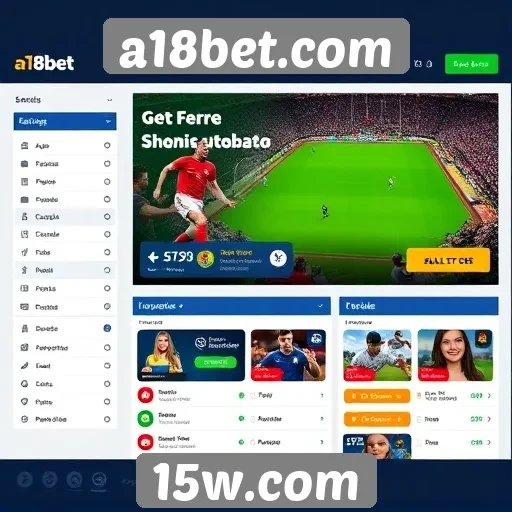 Interface do usuário do a18bet.com é amigável e intuitiva